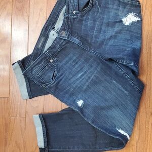 Kut From the Kloth Mid-Rise Catherine Slim Boyfriend Jeans Size 12